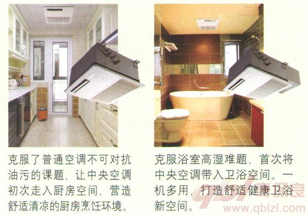 廚房、衣帽間、衛(wèi)浴專業(yè)空調(diào)
